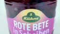 Produktrückruf Kühne Rote Bete Scheiben, 720ml im Glas: Gefahr durch Fremdkörper im Produkt