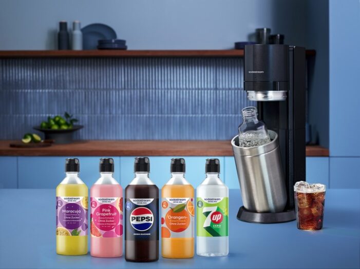 Sirups waren gestern! Sodastream revolutioniert mit „drink mixes“ die Flavor-Kategorie und sorgt für neues Wachstumspotenzial