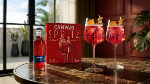 Campari launcht „Ready to Serve“- Spritz: fertig gemixt und sofort servierbereit
