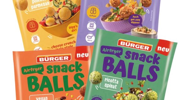 Schnell serviert, einfach lecker: Airfryer Snack BALLS von BÜRGER