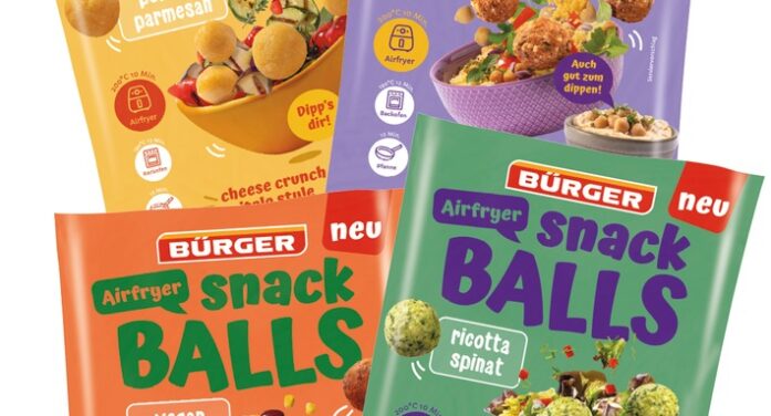 Schnell serviert, einfach lecker: Airfryer Snack BALLS von BÜRGER