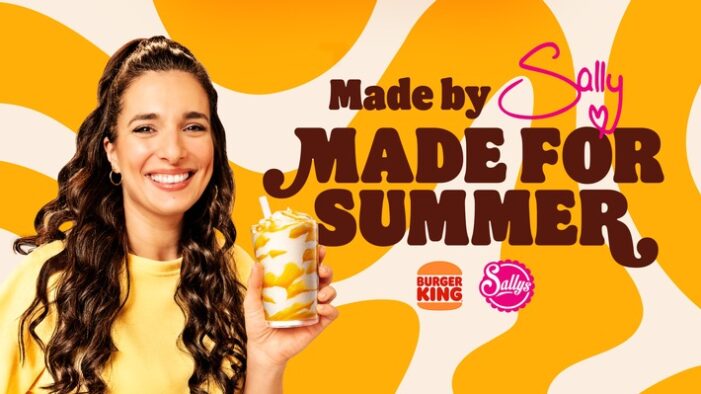 Sally Özcan startet neue Dessert-Kooperation mit Burger King® Deutschland / Tropical Mango Desserts läuten ab 5. Mai deutschlandweit den Sommer ein