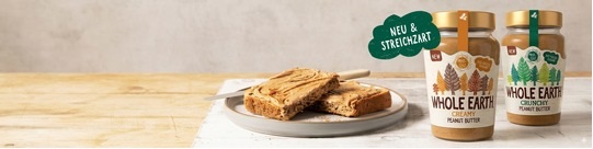 Neue Erdnussbutter jetzt im Handel