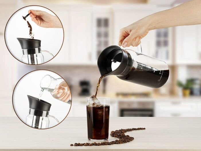 Rosenstein & Söhne Cold-Brew-Kaffeebereiter aus Glas Rosenstein & Söhne Cold-Brew-Kaffeebereiter aus Glas