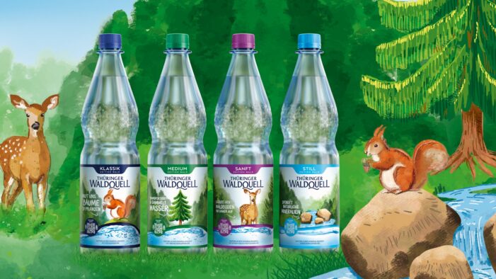 Thüringer Waldquell Mineralwasser wird zum Sammlerstück