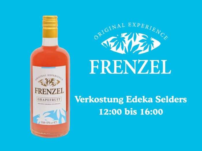 FRENZEL Grapefruit lädt zur Verkostung ein – am 26. April 2025 im E-Center Selders, Wuppertal