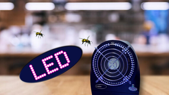 Die innovative UV-LED-Wespenfalle