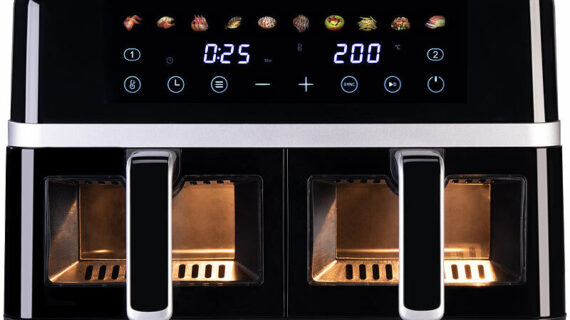 Rosenstein & Söhne Dual-Heißluftfritteuse HF-420