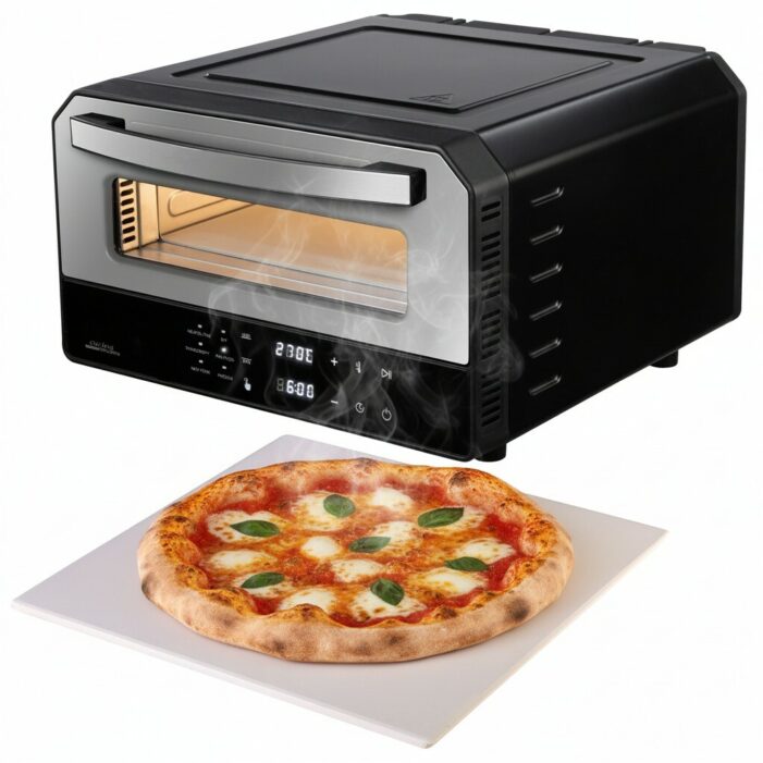 Cucina di Modena Elektrischer Pizzaofen mit Pizzastein Cucina di Modena Elektrischer Pizzaofen mit Pizzastein