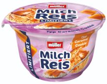 Müller Milchreis Limitiert Winter: Gebäckgeschmack zum Löffeln