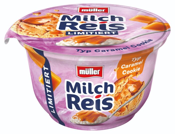 Müller Milchreis Limitiert Winter: Gebäckgeschmack zum Löffeln Müller Milchreis Limitiert Winter: Gebäckgeschmack zum Löffeln