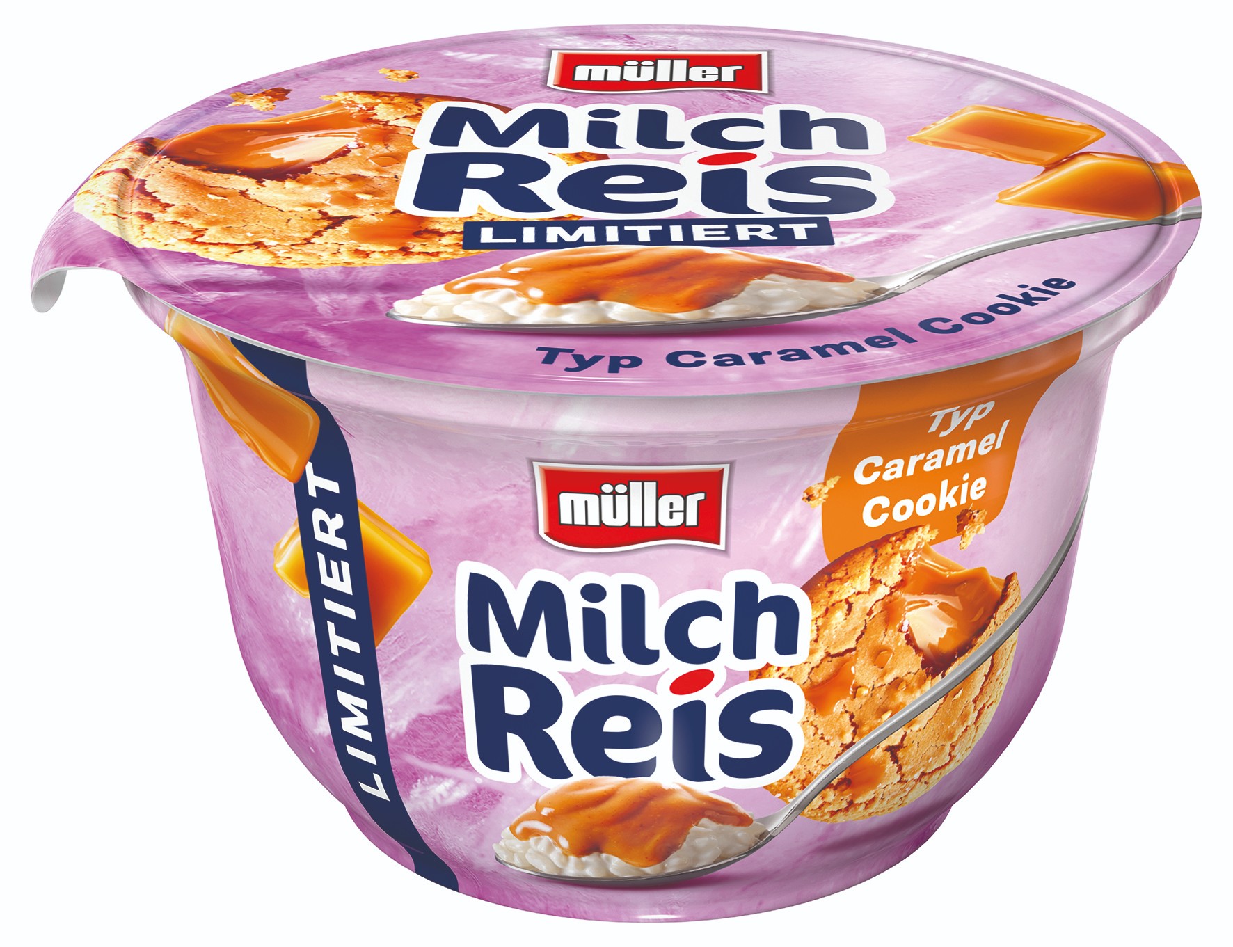 Müller Milchreis Limitiert Winter: Gebäckgeschmack zum Löffeln