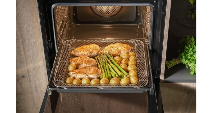 Der Airfryer-Effekt – jetzt in Backöfen von Amica