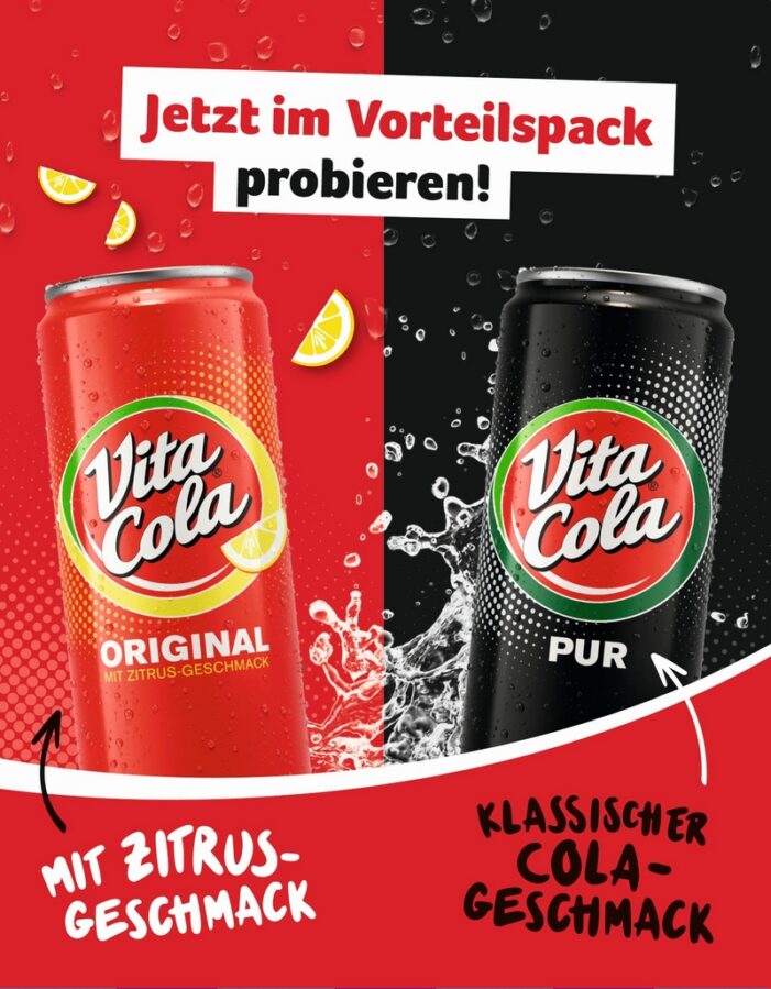 VITA COLA: Geschmacks-Vielfalt zum Probieren