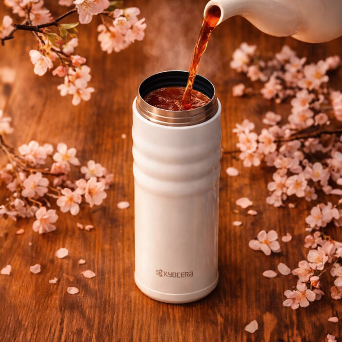 Kyoceras Liebling des Monats – die Thermoflasche MB-17S WH