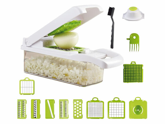 Rosenstein & Söhne 16in1-Gemüseschneider