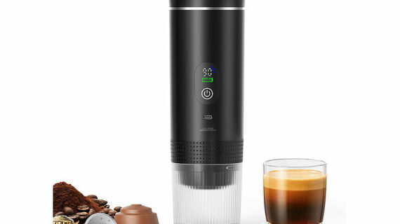 Cucina di Modena Akku-Espressomaschine mit Wasserkocher