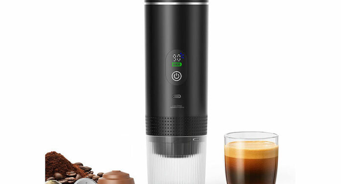 Cucina di Modena Akku-Espressomaschine mit Wasserkocher